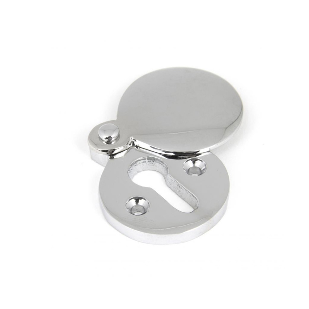 From the Anvil Round Escutcheon - Polished Chrome